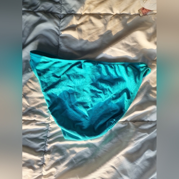 Ralph Lauren Women's Teal Bikini Bottom POLO Pony Player - NWT Size M - Picture 11 of 14